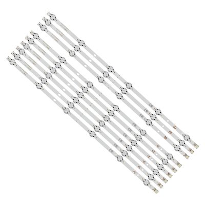 UFDIPLMY 9Pcs/Set LED Backlight Strip Compatible with Panasonic SVV550AW9-A B JL.D55061330-078AS-M 078HS TX-55GX550B 55HK25T74U 55V5863DG 55T6863DB