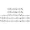 UFDIPLMY 10pcs LED Strip D4GE-400DCA-R2 D4GE-400DCB-R2 BN96-30449A BN96-30450A Compatible with Samsung 40'' TV UE40H5270 UE40J6240AK UE40J5600 view 1