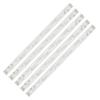 UFDIPLMY 10pcs 5LEDs LED Backlight Bar Compatible with Thomson 55UB6406 55UB6406W LV550NDEL MA4CLB5505HR3KT4 TMT-55E5800-10X5-3030C-V2 4C-LB5505-YH1 view 1