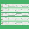 UFDIPLMY 10pcs 5LEDs LED Backlight Bar Compatible with Thomson 55UB6406 55UB6406W LV550NDEL MA4CLB5505HR3KT4 TMT-55E5800-10X5-3030C-V2 4C-LB5505-YH1 view 4
