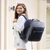 LOVEVOOK 50L Travel Backpack for Women & Men, Airline Approved Carry On Luggage with 3 Packing Cubes, TSA Overnight Bags, Waterproof Personal Item Bag, Weekender Essentials Backpacks fits 17" Laptop view 2