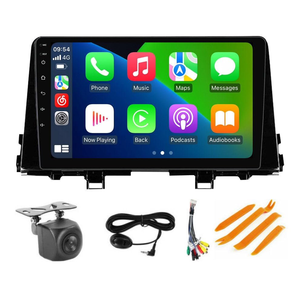 4+32GB 8 Core 9" IPS Touch Screen Android Car Radio for KIA Morning picanto 2016 2017 2018 2019 Android 13 Upgrade Radio Stereo Dash Kit Built-in Car-Play Android Auto GPS Navi