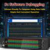 COYEUX Professional Stereo Equalizer, Dual Channel 31 Band, DSP Processing Chip/Intelligent Noise Reduction Digital Procesador/Noise Filter, HD LCD Display view 3