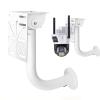 UQISOVI Security Camera Universal Wall Mounting Bracket Kit, Aluminum Alloy Ball Machine Camera Bounding Wall/Enclosing Wall Mount Holder Stand for CCTV PTZ Dome Camera (Length 31.5inch) view 1