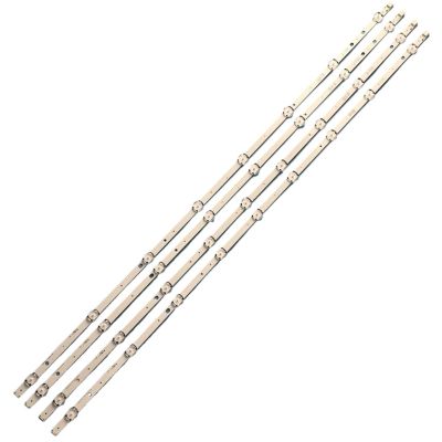 UFDIPLMY 820mm LED Strips Compatible with Toshiba TV 43U5766DB 43U6663DB 43U6763DA 43U6763DB 43LV3A63DB VES430QNDS-2D-U11 17DLB43VER3-A 8/9 LEDs