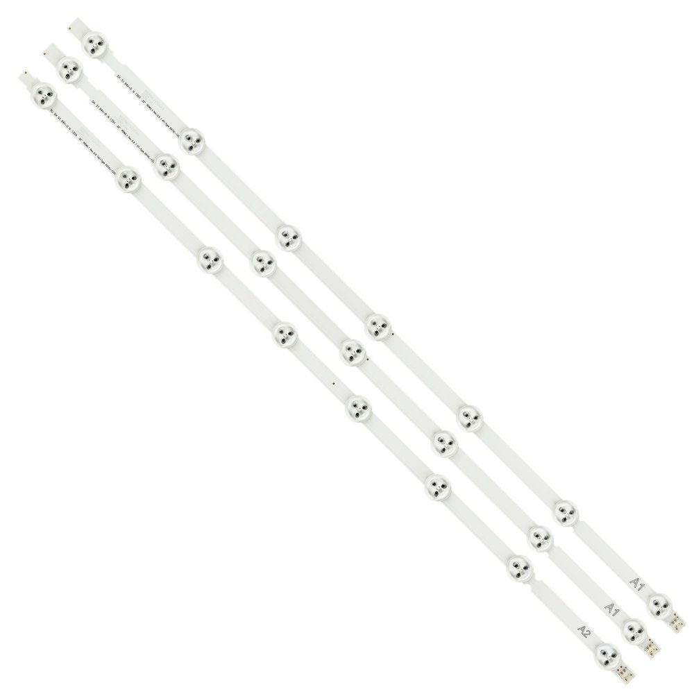UFDIPLMY 3pcs(A1*7LED A2*8LED) LED Backlight Strip Compatible with LG 32" AGF78240701 6916L-1107A 6916L-1108A 32LN530B-UA 32LN5100 32LN570V 32LN541