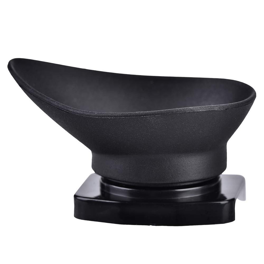 JTLB Black Eyepiece Eye Cup Camera Lens Accessory, Compatible with 5DIII 1DX 7D - Plastic Construction