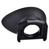 JTLB Black Eyepiece Eye Cup Camera Lens Accessory, Compatible with 5DIII 1DX 7D - Plastic Construction view 2