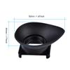 JTLB Black Eyepiece Eye Cup Camera Lens Accessory, Compatible with 5DIII 1DX 7D - Plastic Construction view 4