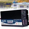 3000W/4000W/5000W Power Inverter Pure Sine Wave Inverter Car Transformer 12V/24V/48V/60V/72V DC to 110V/220V-240V AC,Car Power Inverter with Dual AC Outlets,for Home,RV Vehicle,Camping (Color : 5000W view 1