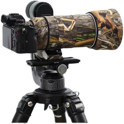 ROLANPRO Camouflage Lens Cover for Sony FE 70-200mm F/2.8 GM OSS II Raincover Lens Protection Sleeve Case-#49 Grass Camo Waterproof