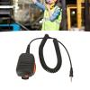 ASHATA Talkie Handheld Speaker Mic, Talkie Handheld Speaker for ICOM, Mic Professional Waterproof 2 Way Radio Microphone for ICOM IC M33 IC M35 M33 M25, ASHATAzin8er02ux view 4