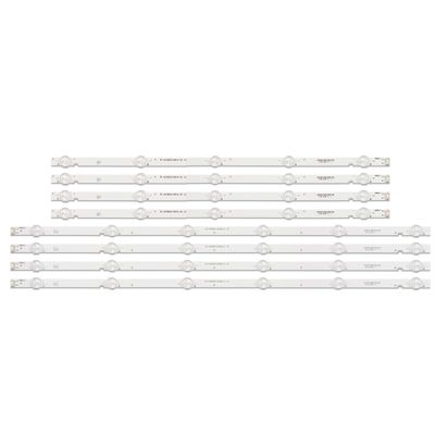 UFDIPLMY 8pcs/Set LED Strip Compatible with LG 55" TV 55UJ6200 55UJ6300 PTV55U21 RF-AZ550E30-0501A-12 RF-AZ550E30-0601B-12 SDL550WY LD0-910 55E388G (Size : 10 Set 80pcs)