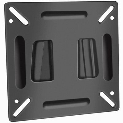 Alrhipvm Monitor Wall Mount RV TV Mount for 14-27 LED LCD Flat Screens, Small Wall Mount for Computer Monitors, Low Profile Fixed with 100x100mm VESA Mount, Hold up 33lbs