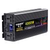 3500W/4000W/4500W/5500W/6500W/7500W/8500W/10000W Power Inverter Pure Sine Wave Inverter 12V/24V/48V/60V/72V DC to 110V/220V-240V AC,Car Power Inverter with Dual AC Outlets,for Home,Camping (Color : 4 view 1