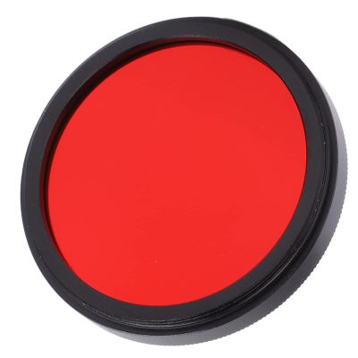 BTSEURY Full Red Lens Filter, Optical Glass Filter for Camera Lens, Compatible with (40.5mm)