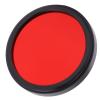 BTSEURY Full Red Lens Filter, Optical Glass Filter for Camera Lens, Compatible with (40.5mm) view 1