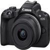 Canon EOS R50 Mirrorless Camera RF-S 18-45mm f/4.5-6.3 is STM and RF-S 55-210mm f/5-7.1 is STM Lens Kit Shoulder Bag, Black view 2