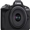 Canon EOS R50 Mirrorless Camera RF-S 18-45mm f/4.5-6.3 is STM and RF-S 55-210mm f/5-7.1 is STM Lens Kit Shoulder Bag, Black view 3
