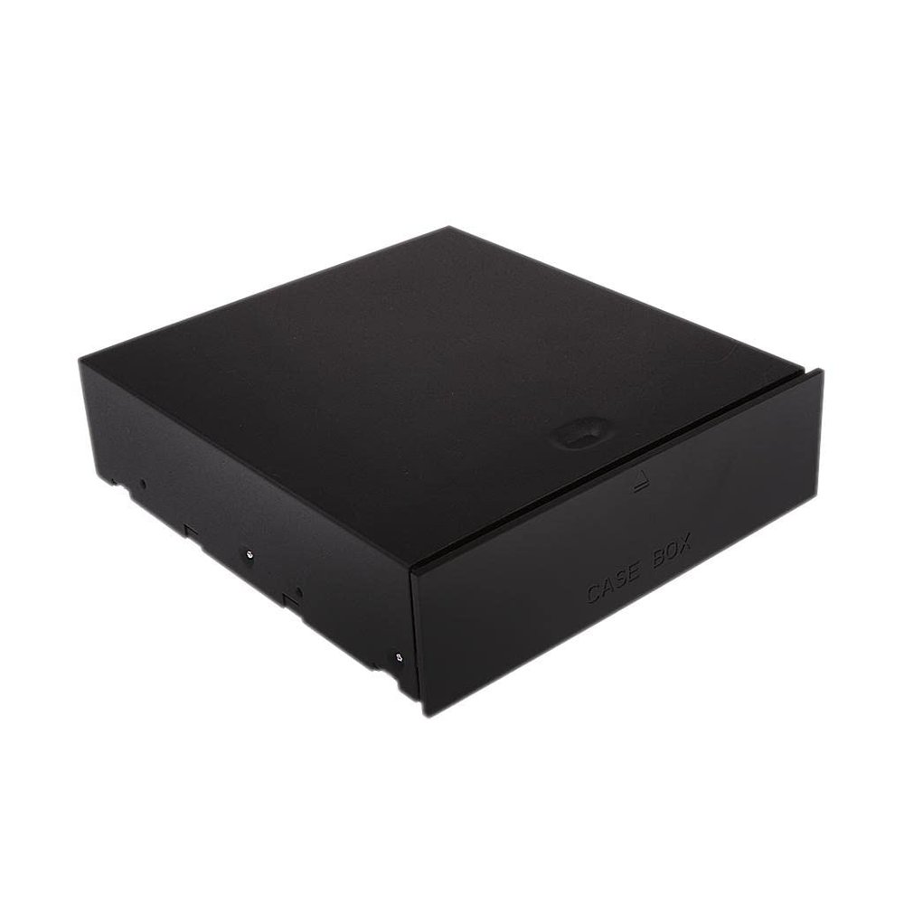 BaotyJie PC 5.25 '' Drive Bay DVD CD Storage Drawer Tray Protective Case Organizer