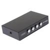 BaotyJie USB 2.0 Manual Sharing Switcher Peripheral Selector 4 Port HUB for Printer view 1
