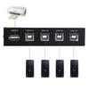 BaotyJie USB 2.0 Manual Sharing Switcher Peripheral Selector 4 Port HUB for Printer view 4