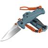 Benchmade - Mini Adira Outdoor, Water, Fishing Knife, Plain Edge Drop-Point Blade with Depth Blue Grivory Handle (18065) view 4