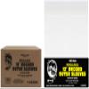 (1,000) 12" LP Vinyl Record Outer Sleeves - RESEALABLE - 3 mil Archival Quality Soft Polyethylene - #12SE03RS view 1