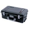 Black Pelican Air 1535 Carry-on Case - With Grey Padded Dividers & Mesh Lid Organizer - Silver Handles & Latches. view 3