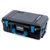 Black Pelican Air 1535 Carry-on Case - With Pick & Pluck Foam - Blue Handles & Latches. view 2