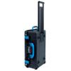 Black Pelican Air 1535 Carry-on Case - With Pick & Pluck Foam - Blue Handles & Latches. view 3