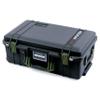 Black Pelican Air 1535 Carry-on Case - Comes empty - OD Green Handles & Latches. view 2