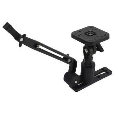 Fish Finder Base Kit Nylon and Stainless Steel with Greater Clamping Force Transducer Mounting Arm for Fishfinder Kayak DIY Fish Finder and Other Accessories Installation Fixed