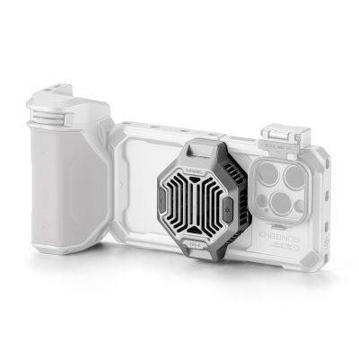 Tilta Khronos Cooling System (Titanium White) - Rapid Heat Dissipation | Military-Grade Magnetic Core | Compact | Lightweight
