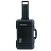 Pelican Air 1535 Carry-on Case by ColorCase - Black - Medium Size Waterproof Case with Gray Padded Microfiber Dividers & Mesh Lid Organizer - Black Handles & TSA Locking Latches view 3