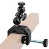 CAMVATE 1/4"-20 Male Thread Screw + Universal L Bracket Handle + Camera Clamp Mount view 4