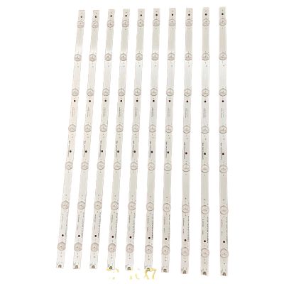 UFDIPLMY 10 PCS/Set 7LED LED Backlight Strip Compatible with TV_55_HD550DU-B52_10X7 H55M3000 H55M3300 55H8C HD550DU-B52S1 (Color : 50pcs for 5 TV)