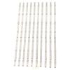 UFDIPLMY 10 PCS/Set 7LED LED Backlight Strip Compatible with TV_55_HD550DU-B52_10X7 H55M3000 H55M3300 55H8C HD550DU-B52S1 (Color : 50pcs for 5 TV) view 1