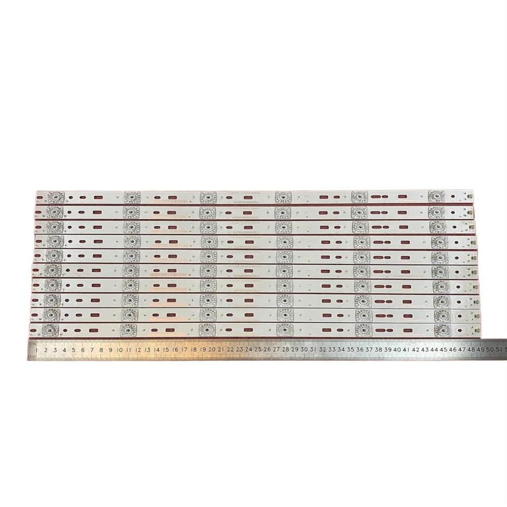 UFDIPLMY LED Backlight Strips 6LED Compatible with TV TF-LED50S13T2 SW50D06A-ZC14CG-02 SW500M05 50s9 K50 K50j Pptv 50c2s CRH-A503535060151 (Color : 50pcs for 5 TV)
