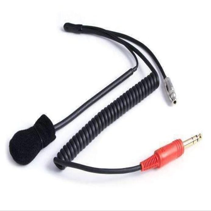 Rugged Radios Helmet Kit with Coil Cord Compatible with 3C NASCAR Wiring