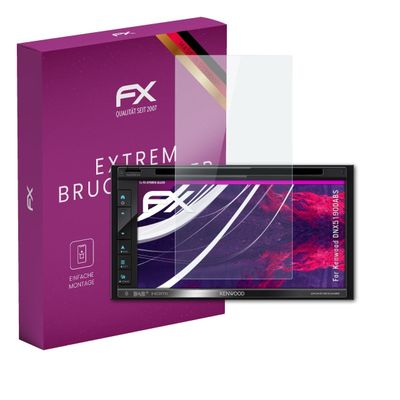 atFoliX Plastic Glass Protective Film compatible with Kenwood DNX5190DABS, 9H Hybrid-Glass FX Screen Protector