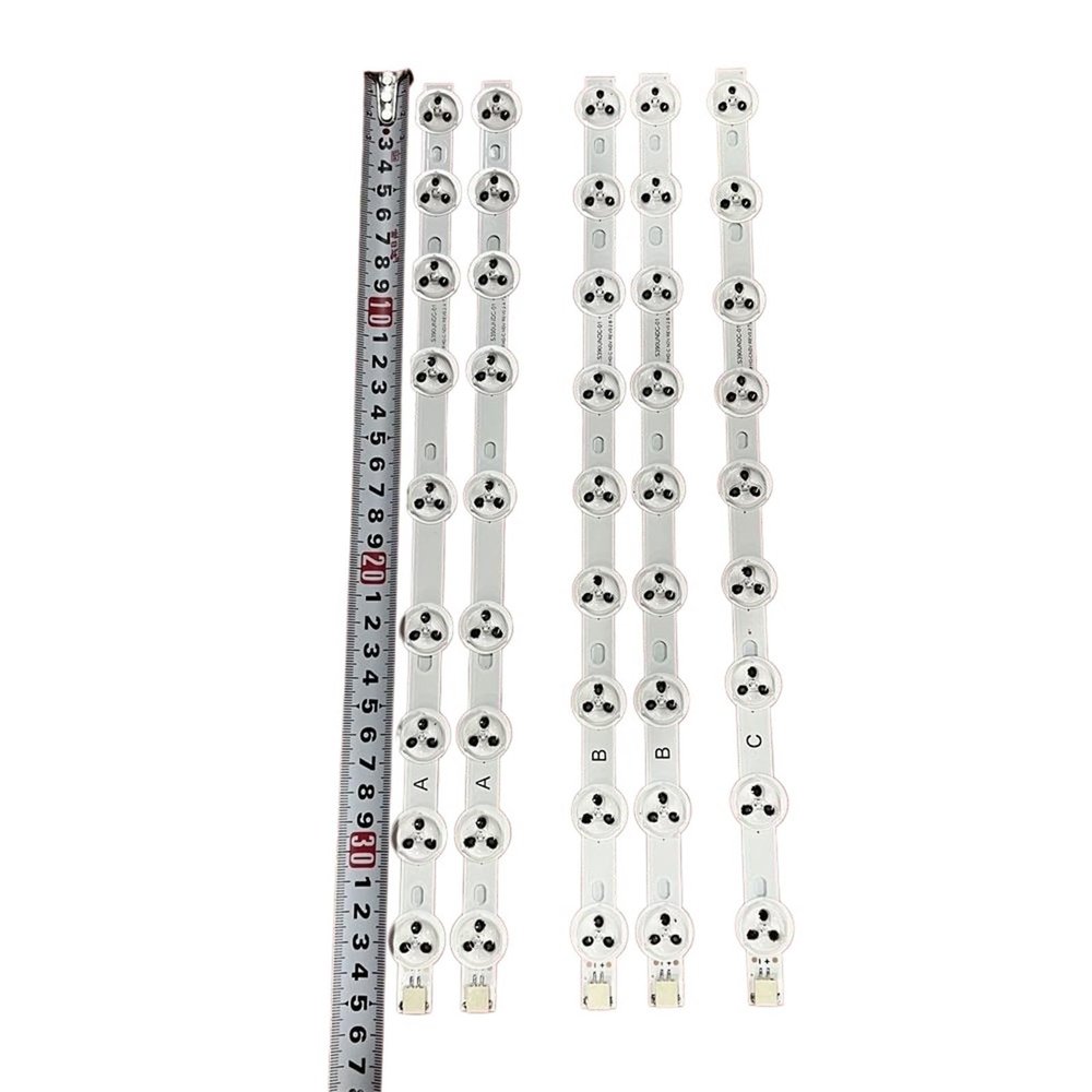 UFDIPLMY LED Backlight Strip Compatible with 39PF3025D 40L1333DB 40PFL3008H/12 40PFL3008K/12 VES400UNDS-03 VES400UNDS-01 (Color : 5 Set for 5 TV)
