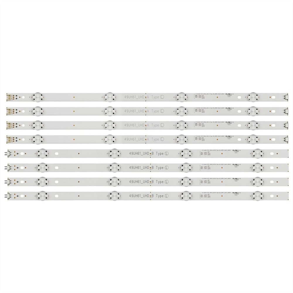 UFDIPLMY LED Strip Compatible with LG 49UH610VZB 49UH6110SF 49UH617TT 49UH6109ZB 49UH610AUJ 49UH610T 49UH610TDJ 49UH610TTB 49UH610V 49UH61_UHD_A B