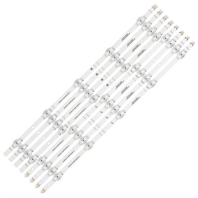 UFDIPLMY 5/8 Kit LED Backlight Strip Compatible with Hisense 55a6gv 55a6g 55a7gv 55a6h 55a65gv 55r6000fm 55r6000gm 55r6090g5 55r6g 55r6070g (Color : 8set 64pcs)