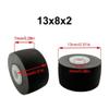Cosyhat 1Pcs 13mmx8x6.5x2mm Rubber Pinch Roller Belt Pulley for Sharp 777 9292 6060 for Sanyo9494 for 190 Movement Audio Recorder Cassette Deck view 3