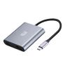 ADESSO USB C to Dual HDMI Adapter, Compact and Portable USB C Adapter, Supports 4K@60Hz and Dual 2K/1080P@60Hz, for MacBook/Lenovo Yoga/Thinkpad, XPS, and More view 1