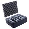 ColorCase Gray Padded Divider set for the Pelican 1550 protector case. view 1