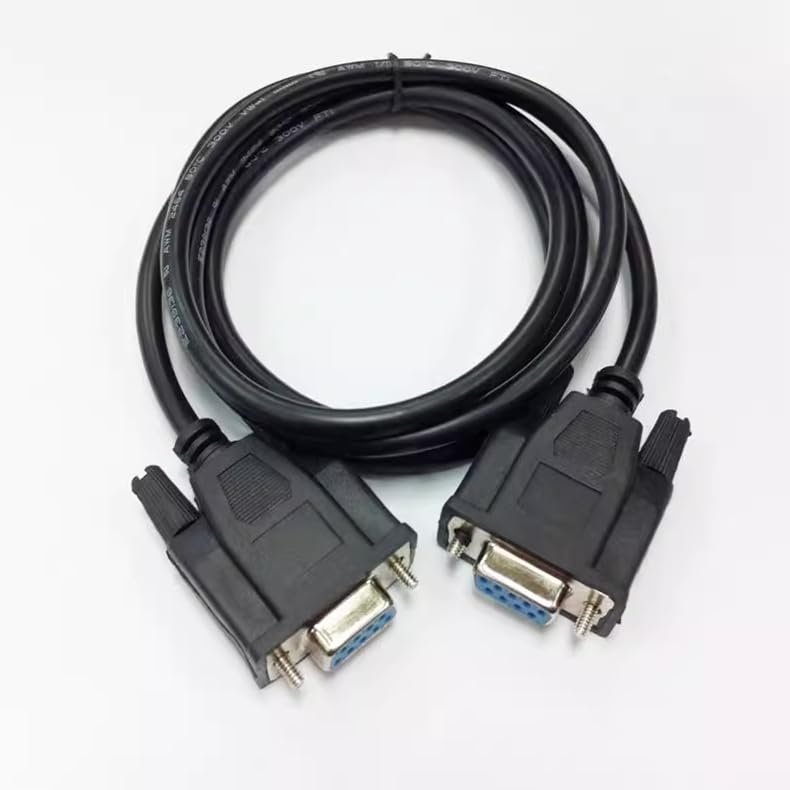 RS232 for CNC Machine Tools CNC Data Transmission Communication Cable System 9 Holes (Female) 3 Meters