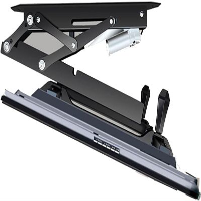 tv Wall Mount,Electric TV Mount - 0-85 Flip Down Motorized Ceiling TV Mount, Hidden Drop Down TV Lift, Telescopic Electric TV Lift with Auto Lifting, Fits 32-70 Inch TVs Motorized (One Color)