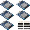 Type-C D1 Mini NodeMCU ESP32 ESP-WROOM-32 WLAN WiFi Bluetooth IoT Development Board 5V Compatible for Arduino (5pcs Type-C) view 1